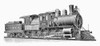 Baldwin Locomotive, 1893. /Nbaldwin'S 97-Ton Decapod. Line Engraving, 1893. Poster Print by Granger Collection - Item # VARGRC0080477