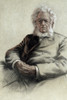 Henrik Ibsen (1828-1906). /Nnorwegian Poet And Dramatist. Drawing, C1904, By George T. Tobin. Poster Print by Granger Collection - Item # VARGRC0024018