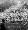 Maine: Lumber, C1903. /Nfallen Logs Ready To Enter The Aroostook River, Aroostook Woods, Maine. Stereograph, C1903. Poster Print by Granger Collection - Item # VARGRC0118591