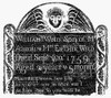 Gravestone, 1759. /Nrubbing From An 18Th Century New England Gravestone. Poster Print by Granger Collection - Item # VARGRC0076862