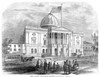 Brooklyn: Courthouse, 1865. /Nthe Kings County Courthouse In Brooklyn, New York. Wood Engraving, American, 1865. Poster Print by Granger Collection - Item # VARGRC0354903