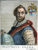 Francis Drake (1540?-1596). /Nenglish Admiral. Woodcut, Flemish, 1695. Poster Print by Granger Collection - Item # VARGRC0061087
