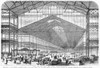 Centennial Fair, 1876. /Nthe Interor Of The Main Building At The Centennial Exposition In Philadelphia, 1876. Wood Engraving From A Contemporary American Newspaper. Poster Print by Granger Collection - Item # VARGRC0089483