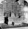 Peking: Imperial Throne. /Na View Of The Dragon Throne At The Imperial Palace In The Forbidden City, Peking, China. Stereograph, 1901. Poster Print by Granger Collection - Item # VARGRC0121682