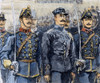 Alfred Dreyfus (1859-1935). /Nfrench Army Officer. Dreyfus, Stripped Of His Rank, Being Paraded In Front Of The Troops After His First Trial For Treason In 1894: Contemporary Wood Engraving. Poster Print by Granger Collection - Item # VARGRC0076807