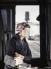 Railroad Worker, 1943. /Ncloe Weaver, A Worker In The Roundhouse Of The Chicago And Northwestern Railroad In Clinton, Iowa. Photograph By Jack Delano, May 1943. Poster Print by Granger Collection - Item # VARGRC0352748