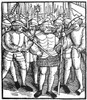 Peasant War, Germany, 1525. /Narmed Peasants During The Peasant War Of 1524-25. Woodcut Title-Page To "Bundersordnung Der Bauern," 1525. Poster Print by Granger Collection - Item # VARGRC0054022