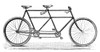 Tandem Bicycle, C1900. /Ncontemporary Wood Engraving. Poster Print by Granger Collection - Item # VARGRC0101217