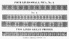 Ornamental Border, 1826. /Nfrom An American Typefounder'S Catalogue Of 1826. Poster Print by Granger Collection - Item # VARGRC0080476