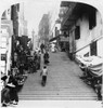 China: Hong Kong, C1896. /Na Commercial Street In Hong Kong, China. Stereograph, C1896. Poster Print by Granger Collection - Item # VARGRC0116349