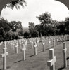 France: American Cemetery. /Namerican Military Cemetery Built After World War I At Suresnes, France, Overlooking Paris. Stereograph, C1918. Poster Print by Granger Collection - Item # VARGRC0099699