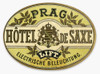 Luggage Label. /Nluggage Label From The Hotel De Saxe In Germany, Early 20Th Century. Poster Print by Granger Collection - Item # VARGRC0095820