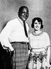 Jack Johnson (1878-1946). /Namerican Heavyweight Pugilist. Johnson Photographed With His Wife Lucille Cameron In 1921. Poster Print by Granger Collection - Item # VARGRC0123760
