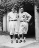 Walter Johnson (1887-1946). /Namerican Baseball Player. Walter Johnson (Left) And Ty Cobb. Poster Print by Granger Collection - Item # VARGRC0034390