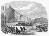 England: Riot, 1865. /Nrioting At Nottingham During The Election Campaign Of 1865. Wood Engraving From A Contemporary English Newspaper. Poster Print by Granger Collection - Item # VARGRC0088363
