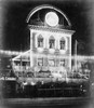 New Orleans: Mardi Gras. /Na Hotel Lit Up For Mardi Gras Festivities In New Orleans, Louisiana, With Seating On A Platform At The Front. Photographed In 1903. Poster Print by Granger Collection - Item # VARGRC0163349