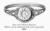 Watch Bracelet, 1891. /Nwoman'S Watch Bracelet, English, 1891. Poster Print by Granger Collection - Item # VARGRC0001947