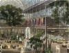 Crystal Palace /Nlooking South Within The Transept Of The Crystal Palace For The Grand International Exhibition Of 1851 In Hyde Park, London. Contemporary English Colored Engraving. Poster Print by Granger Collection - Item # VARGRC0008377