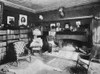 Theodore Roosevelt /N(1858-1919). 26Th President Of The United States. The Library At Theodore Roosevelt'S Home At Sagamore Hill, Oyster Bay, New York. Photograph, C1900. Poster Print by Granger Collection - Item # VARGRC0350419