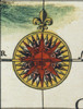 A Compass Rose, 1630. /Ndetail From William Blaeu'S Ornamental Map Of "Africa," Newly Described, 1630. Poster Print by Granger Collection - Item # VARGRC0022334