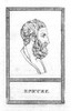 Epicurus (343?-270 B.C.). /Ngreek Philosopher. Etching, French, 18Th Century. Poster Print by Granger Collection - Item # VARGRC0040017