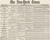 Gettysburg Headline, 1863. /Nbattle Of Gettysburg, 1-3 July 1863. The Front Page Of The 'New York Times' Of 6 July 1863 Reporting The Union Victory. Poster Print by Granger Collection - Item # VARGRC0062356