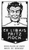 Bookplate, C1910. /Nbookplate Of Fritz Mock, Drawn By The Artist Himself. Poster Print by Granger Collection - Item # VARGRC0090869