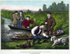 Duck Hunting, C1859. /N'American Hunting Scene - Wild Duck Shooting.' Lithograph By Thomas Kelly, C1859. Poster Print by Granger Collection - Item # VARGRC0260592