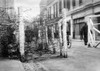 China: Shanghai, 1927. /Nbarbed Wire Blockade On A Street In Shanghai, China. Photograph, 1927. Poster Print by Granger Collection - Item # VARGRC0113939