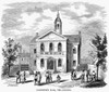 Carpenter'S Hall, 1855. /Ncarpenter'S Hall In Philadelphia, Pennsylvania. Wood Engraving, American, 1855. Poster Print by Granger Collection - Item # VARGRC0092138 Carpenter'S Hall, 1855. /Ncarpenter'S Hall In Philadelphia, Pennsylvania. Wood Engraving, American, 1855. Poster Print by Granger Collection - Item # VARGRC0092138