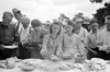 Community Dinner, 1940. /Nmen And Women Serving Themselves Dinner At The All-Day Community Sing In Pie Town, New Mexico. Photograph By Russell Lee, 1940. Poster Print by Granger Collection - Item # VARGRC0352602