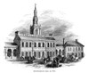 Philadelphia State House. /Nindependence Hall (State House), Philadelphia: Wood Engraving, American, 19Th Century. Poster Print by Granger Collection - Item # VARGRC0046017