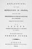 Burke: Reflections, 1790. /Ntitle Page Of Edmund Burke'S 'Reflections On The Revolution In France,' 1790. Poster Print by Granger Collection - Item # VARGRC0133543