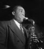 Charlie Parker (1920-1955)./Namerican Jazz Musician. Performing At The Three Deuces In New York City. Photograph By William P. Gottlieb, C1947. Poster Print by Granger Collection - Item # VARGRC0266989