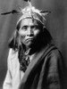Apache Man, C1906. /Nan Apache Man Wearing A Feather Headdress. Photograph By Edward Curtis, C1906. Poster Print by Granger Collection - Item # VARGRC0114286