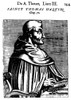 St. Thomas Aquinas /N(C1225-1274). Italian Scholastic Philosopher. Line Engraving, French, 1584. Poster Print by Granger Collection - Item # VARGRC0014305