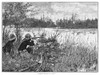 Duck Hunting, 1885. /N'A Tempting Shot.' Engraving After A Drawing By A.B. Frost, American, 1885. Poster Print by Granger Collection - Item # VARGRC0264624