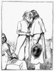 Kiss Of Peace, C1880. /Ntwo German Baptists (Dunkers) At Ephrata, Pennsylvania, Greet Each Other With The Kiss Of Peace. Wood Engraving After Howard Pyle, C1880. Poster Print by Granger Collection - Item # VARGRC0099141