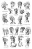 Hairstyle, 18Th Century. /Nfrench Hairstyles Of The Third Quarter Of The 18Th Century. Poster Print by Granger Collection - Item # VARGRC0057653