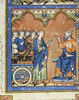 Brethren. /Nthe Brethren Announce To Jacob That Joseph Is Alive (Genesis 45: 21-28). French Manuscript Illumination, C1250. Poster Print by Granger Collection - Item # VARGRC0047408