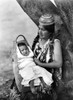 Hupa Mother, C1923. /Na Hupa Mother With Her Child. Photographed In California By Edward Curtis, C1923. Poster Print by Granger Collection - Item # VARGRC0118100