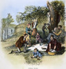 Family Picnic, 1875. /Nwood Engraving, American, C1875. Poster Print by Granger Collection - Item # VARGRC0065444