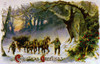 American Christmas Card. /Nlate 19Th Century. Poster Print by Granger Collection - Item # VARGRC0018709