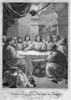 The Last Supper. /N'Jesus Conversing With His Disciples After Supper.' Engraving By A. Anderson, C1810. Poster Print by Granger Collection - Item # VARGRC0323305