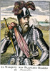Francisco Pizarro /N(C1475-1541). Spanish Conqueror Of Peru. Line Engraving, Spanish, 17Th Century. Poster Print by Granger Collection - Item # VARGRC0007172