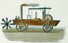 Orukter Amphibolos, 1804. /Namerican Inventor, Oliver Evans' 'Amphibious Digger.' Color Engraving, 19Th Century. Poster Print by Granger Collection - Item # VARGRC0028594