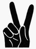Symbol: Victory. /N'V For Victory' Hand Sign Used By Winston Churchill. Woodcut. Poster Print by Granger Collection - Item # VARGRC0098474