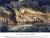 Chicago: Fire, 1871. /N'The Burning Of Chicago.' Lithograph, 1871, By Currier & Ives. Poster Print by Granger Collection - Item # VARGRC0011125