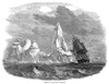 Icebergs. /Nwood Engraving, English, 1849. Poster Print by Granger Collection - Item # VARGRC0053693