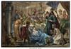 Belshazzar'S Feast. /N(Daniel 5). Wood Engraving, American, 1873. Poster Print by Granger Collection - Item # VARGRC0052816
